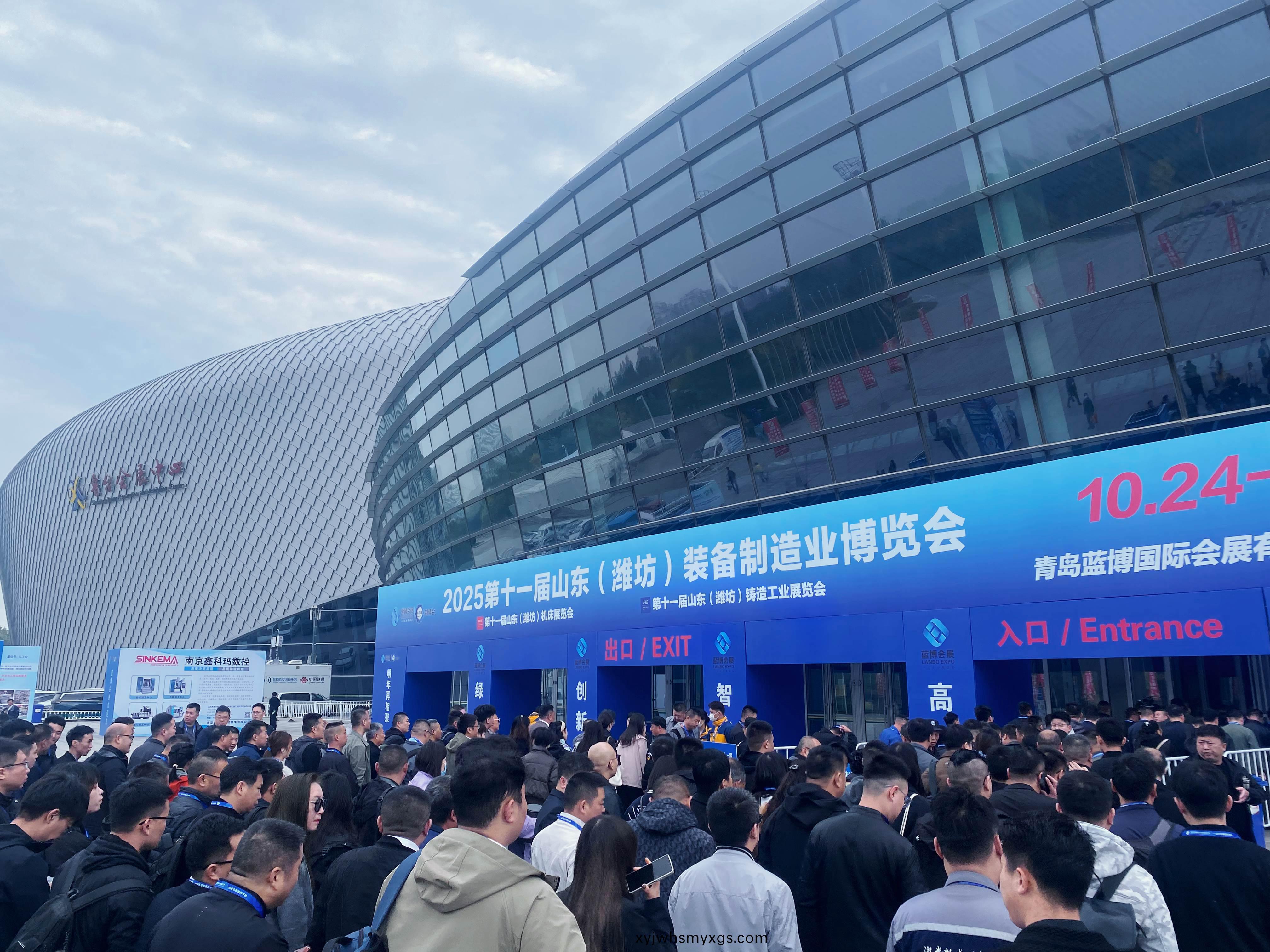 牧淩(ling)工控(kong)蓡展2025年第11屆山東（濰坊）裝備製(zhi)造業愽覽會圓滿成(cheng)功！